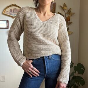 vintage cotton tunic sweater